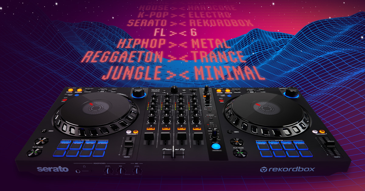 DDJ-FLX6はオールミックス全盛の今に最適化された中級DJコントローラー 
